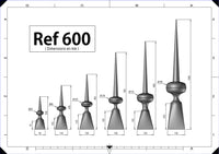 Epi de faitage Ref600