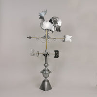 Girouette motif coq style moderne