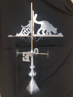 Girouette en zinc motif Chat et souris Ref11