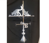 Girouette en zinc motif Chat et souris Ref11