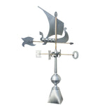 Girouette en zinc motif bateau dracar ref58