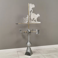 Girouette en zinc motif Chat N1 Ref12