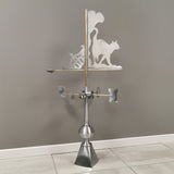 Girouette en zinc motif Chat N1 Ref12