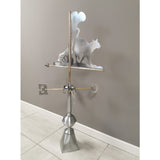 Girouette en zinc motif Chat N1 Ref12