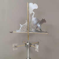 Girouette en zinc motif Chat N1 Ref12